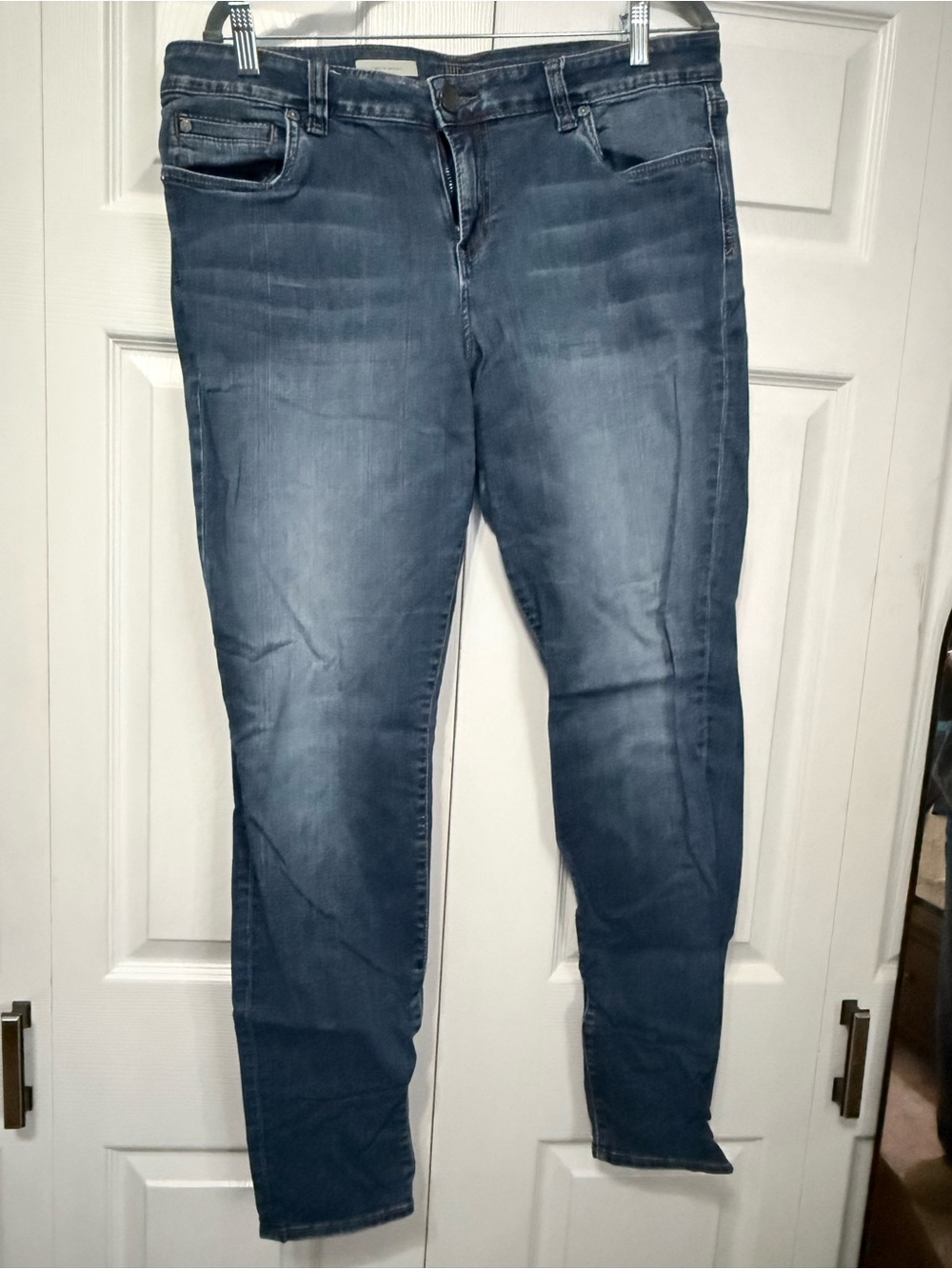 Women's Blue Stretch Skinny Jeans